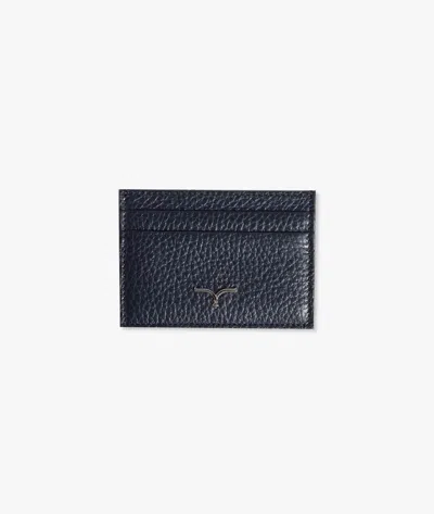 Larusmiani Card Holder Value Wallet In Navy