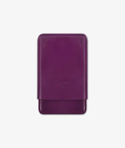 Larusmiani Cardholder Wallet In Purple