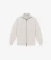 Larusmiani Cardigan Full Zip Warth Jacket In Ivory
