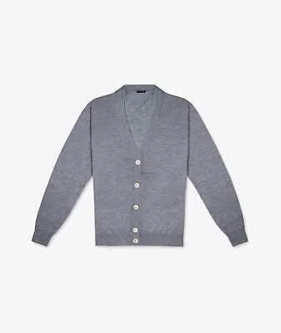 Pre-owned Larusmiani Cardigan 'spirit 54' Cardigan In Gray