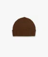 Larusmiani Cashmere Beanie Mount Baker Hat In Brown