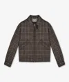 Larusmiani Casual Jacket Oblique Blazer In Dimgray