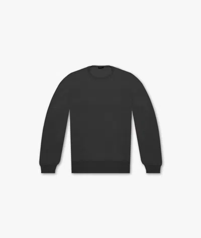 Larusmiani Crew Neck London Sweater In Gray