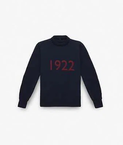 Pre-owned Larusmiani Crew Neck Sweater '1922' Sweater In Blue