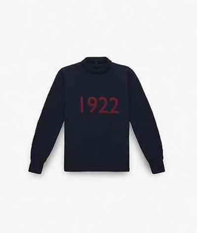 Pre-owned Larusmiani Crew Neck Sweater 1922 Sweater In Blue