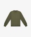 Larusmiani Crew Neck Sweater Sweater In Olive