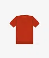 Larusmiani Crewneck Roquebrune T-shirt In Firebrick