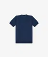 Larusmiani Crewneck Roquebrune T-shirt In Navy