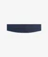 Larusmiani Cummerbund Pois Belt In Blue