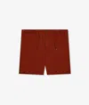 Larusmiani D20 Bermuda Pants In Firebrick