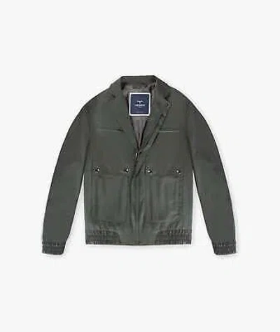 Pre-owned Larusmiani Driving Jacket 'croker' Jacket In Green