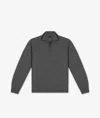 Larusmiani Half-zip Cashmere Sweater Anversa Sweater In Gray