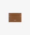 Larusmiani Horizontal Card Holder St.moritz Wallet In Sienna