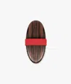 Larusmiani Horse Brush Accessory In Black