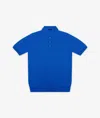 Larusmiani Ischia Polo Sweater In Blue