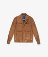 Larusmiani Driving Jacket Croker Jacket In Brown
