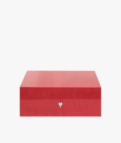 Larusmiani Jewel Box Bahia Accessory In Red