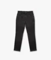 Larusmiani Leather Trouser Racer Pants In Black
