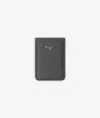 Larusmiani Magnetic Credit Card Holder For Iphone Accessory In Dimgrey