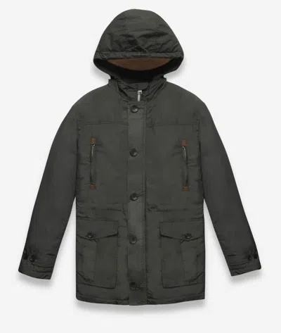 Larusmiani Parka Shennan Jacket In Olive