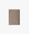 Larusmiani Vertical Card Holder St.moritz Wallet In Brown
