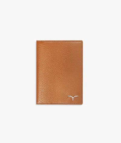 Larusmiani Passport Cover Fiumicino Accessory In Orange