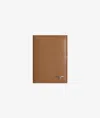 Larusmiani Vertical Card Holder St.moritz Wallet In Sienna