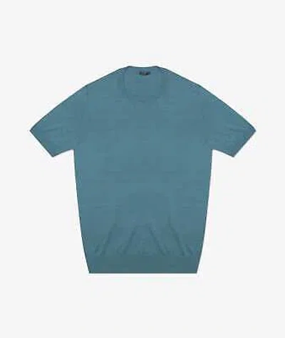 Pre-owned Larusmiani "roquebrune" Crewneck Sweater In Blue