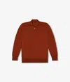 Larusmiani Sheffield Sweater Sweater In Firebrick
