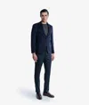 Larusmiani Sporty Blazer Journey Jacket In Blue