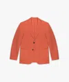 Larusmiani Sporty Blazer Journey Jacket In Firebrick