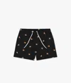 Larusmiani Swim Suit Inspector Clouseau Swimming Trunks In Black