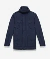 Larusmiani Tactical Parka Gcp Jacket In Blue