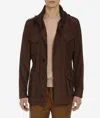 Larusmiani Tactical Parka Gcp Jacket In Firebrick