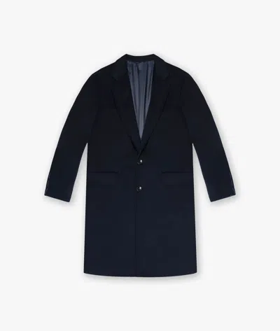 Larusmiani Tailored Coat Henry Coat In Midnightblue