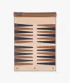 Larusmiani Travel Backgammon Luggage In Brown