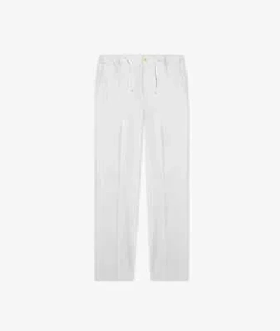 Pre-owned Larusmiani Trousers D20 Pants In White