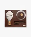 Larusmiani Truffle Set Estivo Beach Towel In Neutral