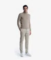 Larusmiani Turtleneck Sweater Diablerets Sweater In Beige
