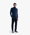 Larusmiani Turtleneck Sweater Diablerets Sweater In Midnightblue