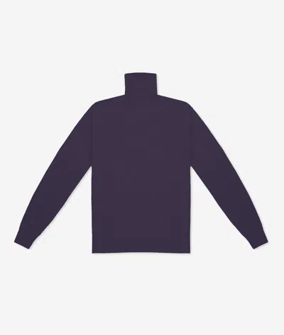 Larusmiani Turtleneck Sweater Pullman Sweater In Purple