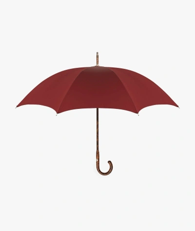 Larusmiani Umbrella Travel Umbrella In Darkred