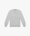 Larusmiani V-neck Sweater Bachelor Sweater In Ivory