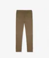 Larusmiani Velvet Trousers Howard Pants In Beige