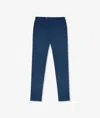 Larusmiani Velvet Trousers Howard Pants In Blue