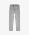 Larusmiani Velvet Trousers Howard Pants In Gray