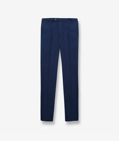 Larusmiani Velvet Trousers Howard Pants In Lightblue
