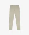 Larusmiani Velvet Trousers Howard Pants In Lightgray
