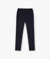 Larusmiani Velvet Trousers Howard Pants In Midnightblue