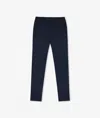 Larusmiani Velvet Trousers Howard Pants In Navy